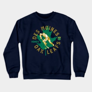 Des Moines Oak Leaves Crewneck Sweatshirt